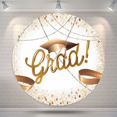 Lofaris Rose Gold Gleam String Round Grad Backdrop Cover