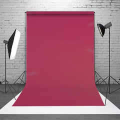 Lofaris Rose Pink Solid Color Portrait Photo Booth Backdrop