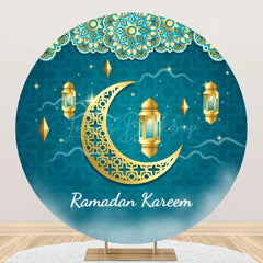 Lofaris Round India Ramadan Kareem Eid Mubarak Backdrop