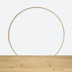 Lofaris Round Metal Sturdy Backdrop Stand for Decoration