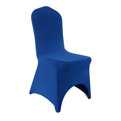 Lofaris Royal Blue Open Back Stretch Spandex Chair Cover