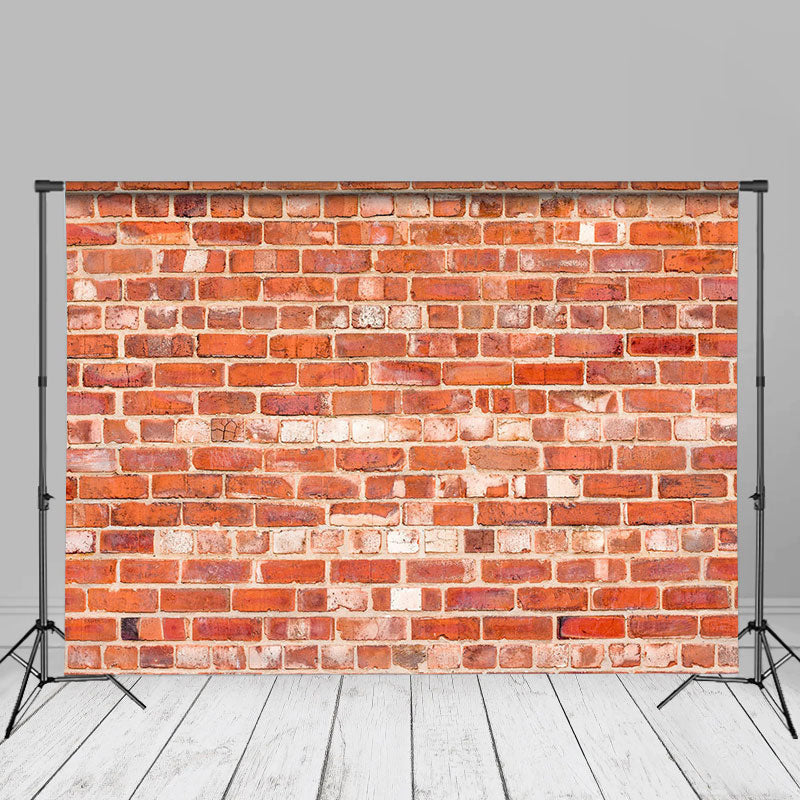 Lofaris Rustic Red Brick Textured Photoshoot Background