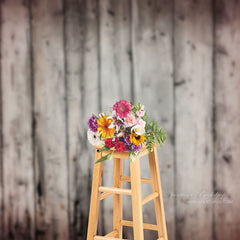 Lofaris Rustic Shabby Black Wood Texture Photoshoot Backdrop