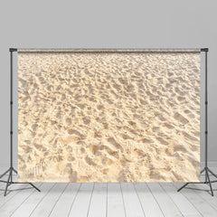 Lofaris Sand Pattern Tropical Beach Texture Photo Backdrop