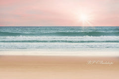 Lofaris Sandy Beach Waves Sea Summer Photography Backdrop