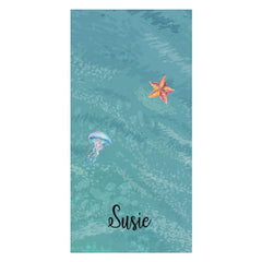 Lofaris Sea Beach Theme Custom Towel For Holiday Gift