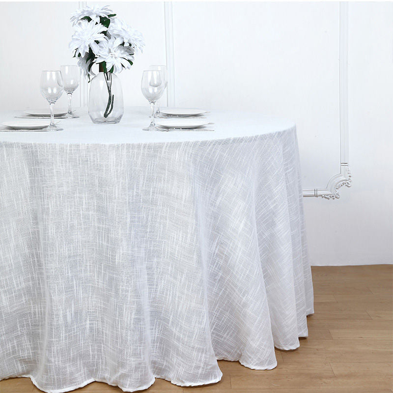 5 Pack | Silver Slubby Textured Cloth Dinner Napkins, Wrinkle Resistant  Linen | 20x20