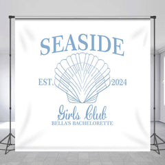 Lofaris Seaside Girls Club Custom Bachelorette Backdrop