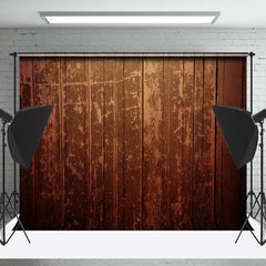 Lofaris Shabby Ancient Wooden Door Photo Studio Backdrop