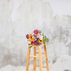 Lofaris Shabby Lime Rustic Rock Wall Photography Backdrop