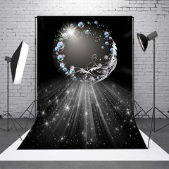 Lofaris Shining Bubble Feather Magic Scene Photo Backdrop