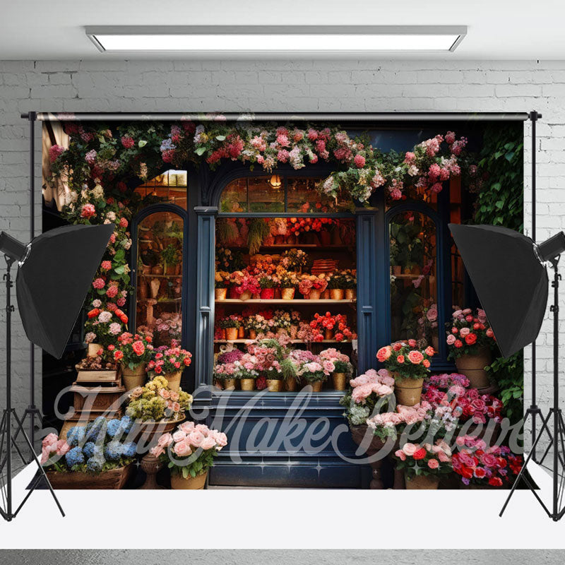 Lofaris Showcase Vine Colorful Floral Photo Spring Backdrop