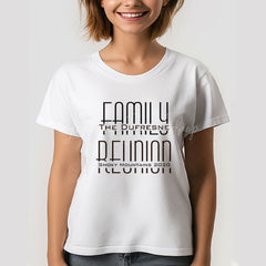 Lofaris Simple Custom Name Family Reunion T-Shirt