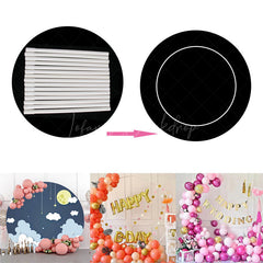 Lofaris Simple PVC Support Ring for Round Backdrop | Balloon Arch