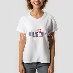 Lofaris Simple Red White Blue Family Reunion T-Shirt