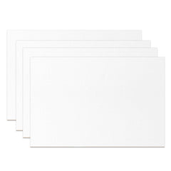 Lofaris Simple White Solid Color Dining Set Of 4 Placemats