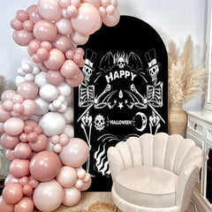 Lofaris Skeleton Halloween Birthday Party Arch Backdrop