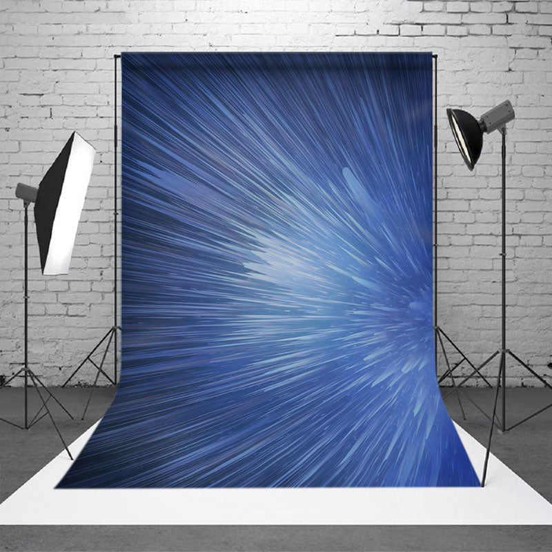 Lofaris Slam Blue Splash Painting Texture Photo Backdrop