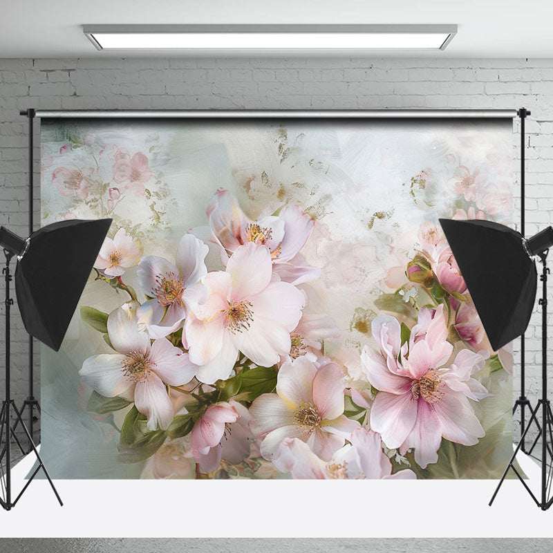 Lofaris Soft Pink Oil Painting Fine Art Backdrop For Photo