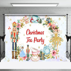 Lofaris Soldiers Cake Desserts Christmas Tea Party Backdrop