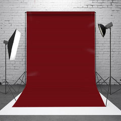 Lofaris Solid Rust Red Portrait Photo Booth Backdrop For Studio