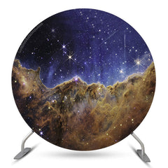Lofaris Space Telescope Carina Nebula Party Round Backdrop