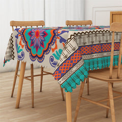 Lofaris Special Impressionist Pattern Rectangle Tablecloth