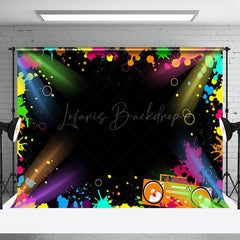 Lofaris Spotlight Pigment Radio Hiphop Dance Party Backdrop