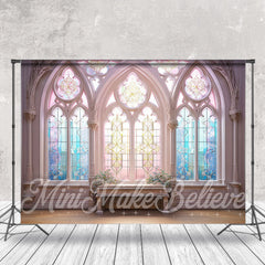 Lofaris Spring Easter Colorful Window Photography Backdrop