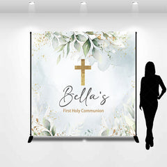 Lofaris Spring First Holy Communion Custom Baptism Backdrop