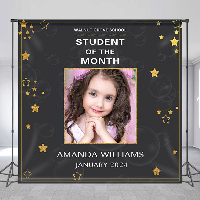 Lofaris Student Of The Month Personalized Photo Backdrop