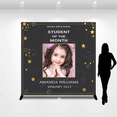 Lofaris Student Of The Month Personalized Photo Backdrop