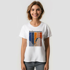 Lofaris Summer Vacation Riding the Rollercoaster T-Shirt