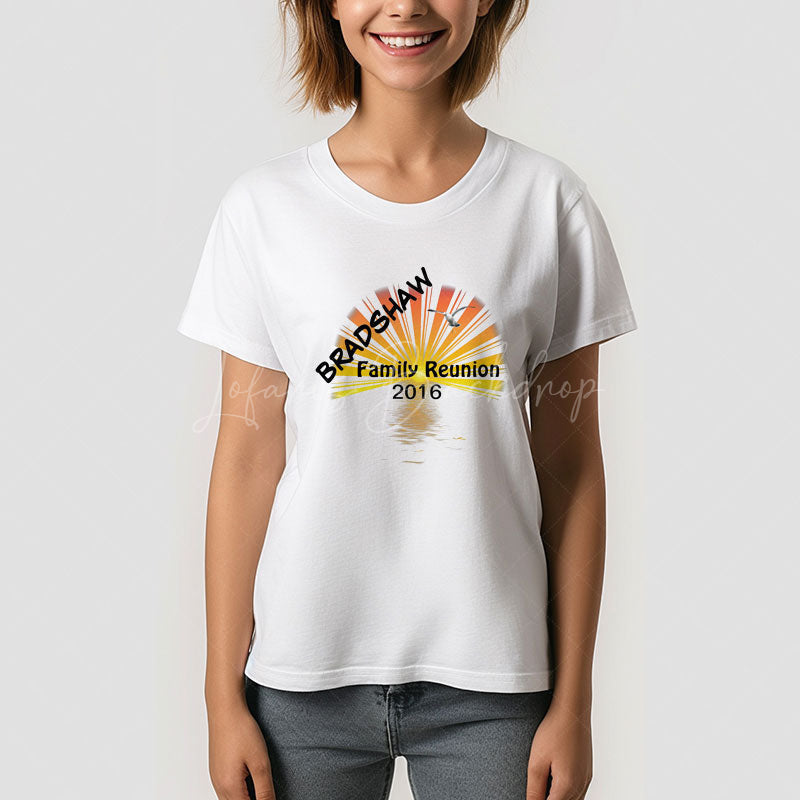 Lofaris Sunbeams Seagull Custom Family Reunion T-Shirt