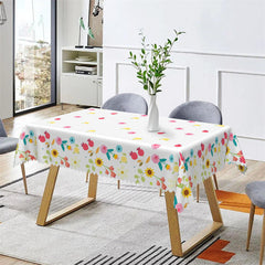 Lofaris Sunflower Bucolic Decorative Rectangle Tablecloth