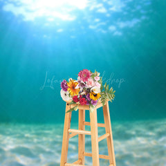 Lofaris Sunlight Sand Underwater Natural Scenery Backdrop