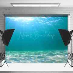 Lofaris Sunlight Sand Underwater Natural Scenery Backdrop