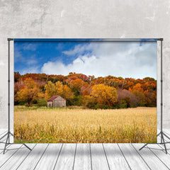 Lofaris Sunny Day Valley Woods Autumn Photography Backdrop