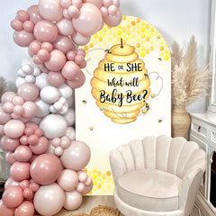 Lofaris Sweet Baby Bee Honey Shower Party Arch Backdrop