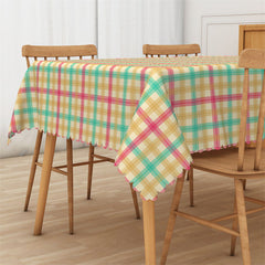 Lofaris Sweet Color Lines Spring Rectangle Tablecloth