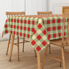 Lofaris Sweet Picnic Checkerboard Rectangle Tablecloth