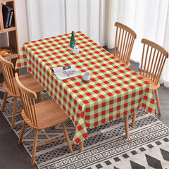 Lofaris Sweet Picnic Checkerboard Rectangle Tablecloth