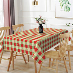 Lofaris Sweet Picnic Checkerboard Rectangle Tablecloth