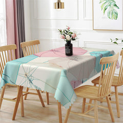 Lofaris Swishchic Umbrella Patterns Rectangle Tablecloth