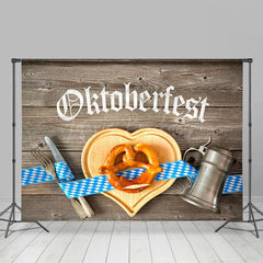 Lofaris Tableware Bread Wooden Oktoberfest Party Backdrop