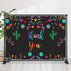 Lofaris Thank You Floral Teacher Appreciation Week Backdrop