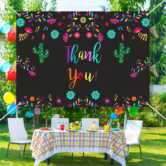 Lofaris Thank You Floral Teacher Appreciation Week Backdrop