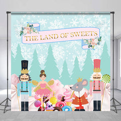 Lofaris The Land Of Sweet Personalized Birthday Backdrop