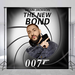 Lofaris The New Bond 007 Custom Birthday Backdrop For Boy