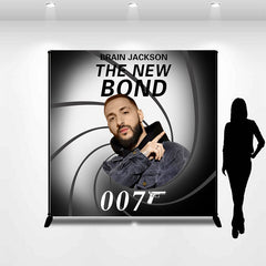 Lofaris The New Bond 007 Custom Birthday Backdrop For Boy